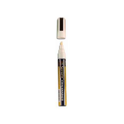 American Metalcraft SMA510WT Securit All-Purpose Small Tip White Chalk  Marker