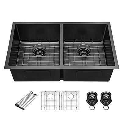 Beslend 32'' L Undermount Single Bowl Stainless Steel Kitchen Sink