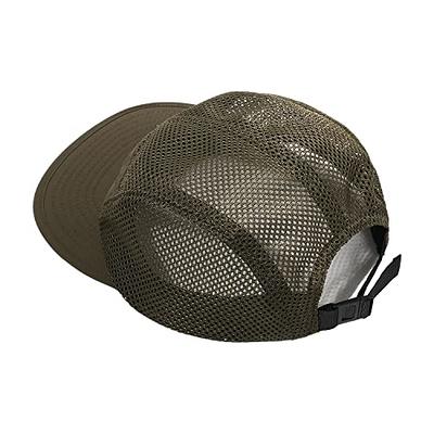 Croogo Mesh Baseball Caps for Men 5 Panel Flat Brim Cap Casual Trucker Hat  Lightweight Ultra Thin Sport Sun Hat,Black-ASBH02 - Yahoo Shopping