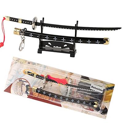 Cosplay Anime ONE Piece Zoro Swords Building Blocks Set Compatible with  Lego, 22.8in Samurai Katana Zoro Sword Building Blocks with Scabbard &  Stand