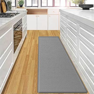  KMAT Kitchen Mat Cushioned Anti-Fatigue Waterproof Non-Slip  Standing Mat Ergonomic Comfort Rug for Home,Office,Sink,Laundry,Desk 17.3  (W) x 60(L),Brown : Home & Kitchen