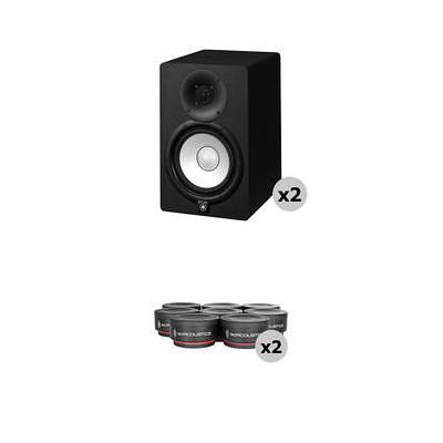 Yamaha HS5 Active Studio Monitors (Pair) with Isolation Pads