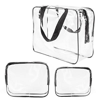 Makeup Bag Double Layer Travel Cosmetic Case Waterproof Make - Temu