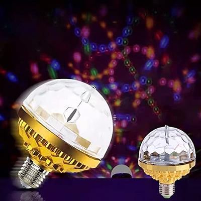 Pousbo Colorful Rotating Magic Light Ball, 2022 New Led Disco Ball Colorful  Rotating Bulb, Premium Party Lights Disco Magic Light Bulb with Sockets,  LED RGB Strobe Party Lamp Bulb (B) - Yahoo Shopping