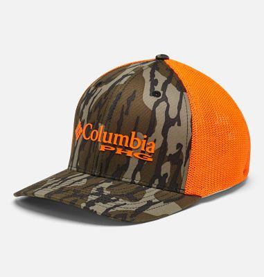 Columbia Unisex Tree Flag Mesh Ball Cap-High Crown, Black, XX