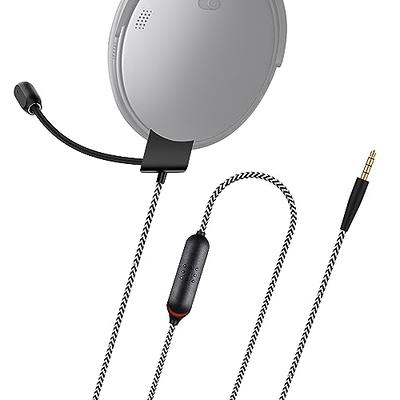  weishan QC45 Mic Replacement for Bose QuietComfort 45 Noise  Cancelling Headphone, Detachable Boom Microphone Cable with Mute Switch  Works on Xbox One PS5 : Video Games
