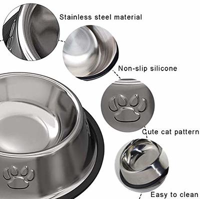 Stainless Steel Dog Bowls (2 Pack)