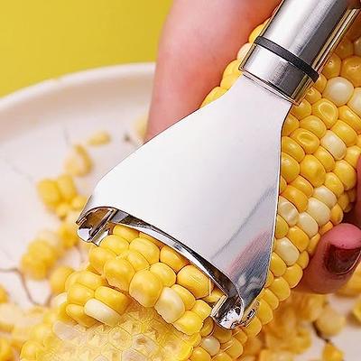 Grand Fusion Housewares Corn Peeler with Circular Stainless Steel Blade Strips