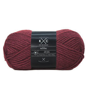 3.5oz Bulky Wool 115yd Craft Roving Yarn by K+C - Dusty Pink - Yahoo  Shopping