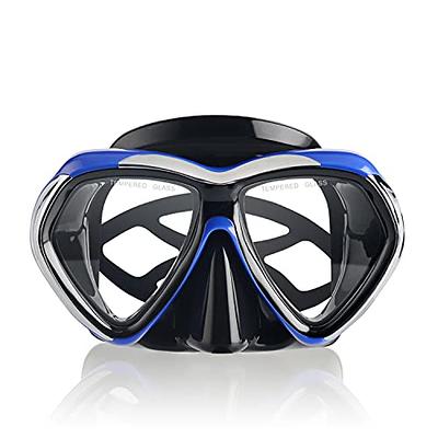 Professional Scuba Diving Mask Snorkel Anti-Fog Goggles Glasses