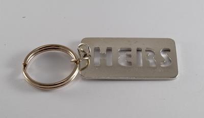 Silver Tone Split Keyring Clasps Silver Keychains, Pick Your Amount H497