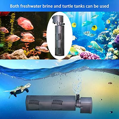 TEPU Fish Tank Filter for 100-200 Gallon, Small Pond Filter 420GPH