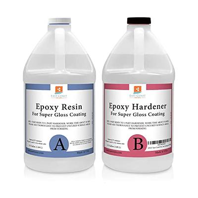 Promise Epoxy 1 Gal Kit of Crystal Clear, Table Top & Bar Top Epoxy Coating