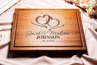 Engraved Wood Cutting Board, Personalized Wedding Gift, Custom Engraved  Cutting Board Anniversary gift, Wedding Gift for Couple, - AliExpress