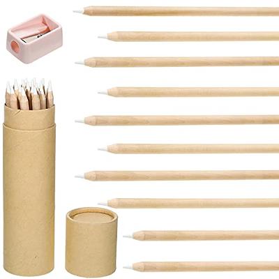 12 Pcs Wooden Chalk Pencils with Sharpener and Kraft Paper Pen Container Chalkboard  Pencils Real Slate Colored Chalk Pencils Chalk Art Pencil for Chalkboard  Drawing Writing Board, Assorted Colors - Yahoo Shopping