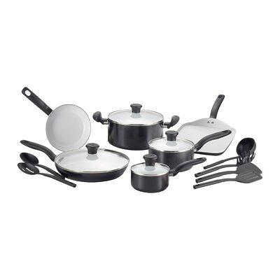 Nutrichef 14-Piece Nonstick Kitchen Cookware Set - NCCWALN14.5