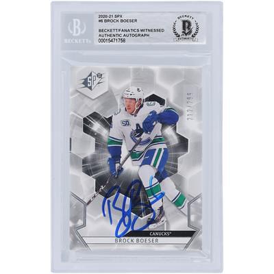 Roman Josi Nashville Predators Autographed 2020-21 Upper Deck SP Authentic  #72 Beckett Fanatics Witnessed Authenticated Card