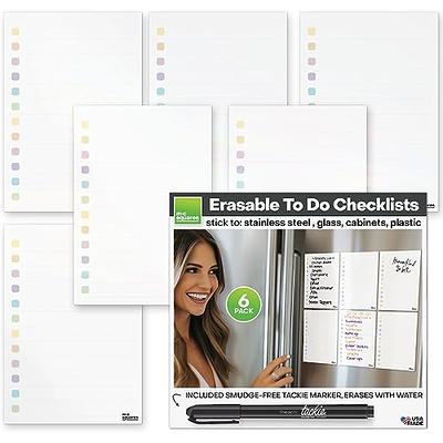  Dry Erase White Board, 16X12 inches Double-Sided Magnetic  Desktop Whiteboard with Stand,8 Markers, 4 Magnets, 1 Eraser, Portable  White Board for Kids Drawing, to Do List Wall School Office Home 