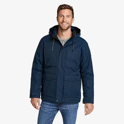 Eddie Bauer Men's Everson Down Jacket, Indigo, Small : : Clothing,  Shoes & Accessories