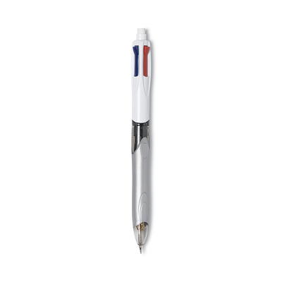 Bic Ball Pen, Classic, 4 Color, Medium (1.0 mm)