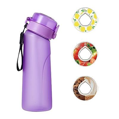 Daisy Maze Glass Water Bottle with Bamboo Lid