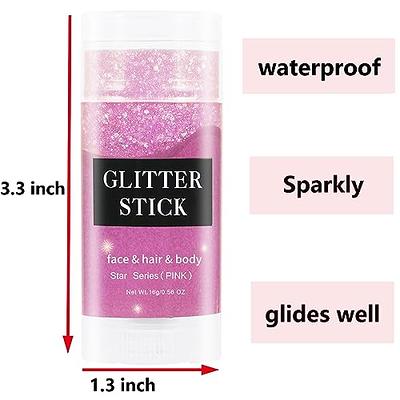 Holographic Chunky and Fine Glitter Mix, 45 Colors Festival Chunky