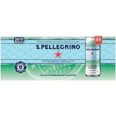 San Pellegrino Sparkling Water 6 Pack 8.45oz Bottles