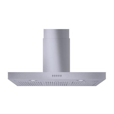 350CFM 30 inch Stainless Steel Wall Mount Range Hood LED Lamp