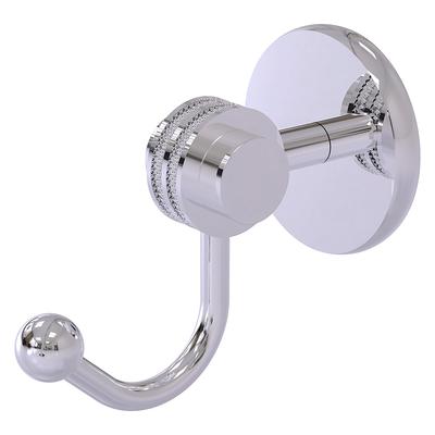 Allied Brass Montero Polished Chrome Double-Hook Wall Mount Towel Hook