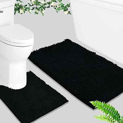 BELADOR Bathroom Rugs Sets 2 Piece - Plush Bath Mat Set Quick-Dry Soft  Chenille Bathroom Mat with Rubber Backing, Absorbant Bathroom Rug Set,  Washable
