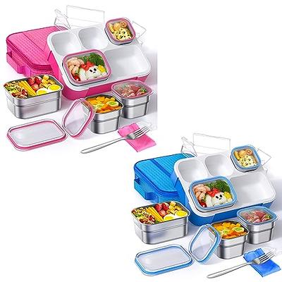 Caperci Versatile Kids Bento Lunch Box - Leakproof 6-Compartment Children's  Lunch Container with Rem…See more Caperci Versatile Kids Bento Lunch Box 