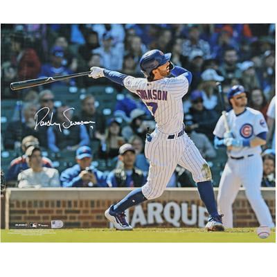 Tim Anderson Chicago White Sox Autographed Fanatics Authentic 11 x 14  Batting Spotlight Photograph