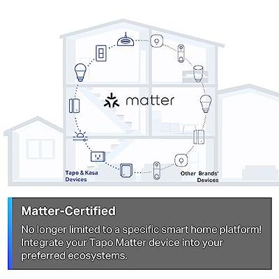 TP-Link Tapo Matter Smart Light Switch: control de voz con Siri, Alexa y  Google Home | Certificado UL | Temporizador y horario | Fácil instalación