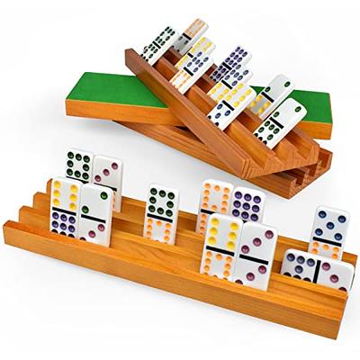 Kovot Dominoes & Racks Set Double-Twelve Includes (91) Tile