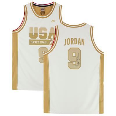 Michael Jordan Team USA Autographed White Jersey - Upper Deck