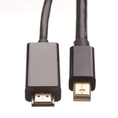 General Electric 6 ft Mini DisplayPort to HDMI Cable, White, 33771 