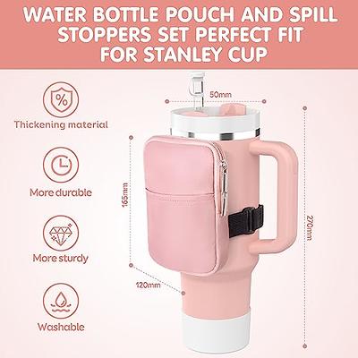 8PCS Water Bottle Pouch for Stanley Cup Fanny Pack Accessories Spill Leak  Proof Stopper Set for Stanley 1.0 40oz/30oz,Gym Accessories for Women  Tumbler Accessories Running Water Bottle Handheld Caddy - Yahoo Shopping