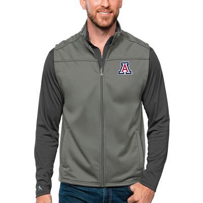 Dallas Cowboys Antigua Metallic Logo Links Full-Zip Golf Jacket - Black