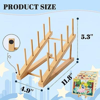 2pcs Wooden Puzzle Display Stand, Puzzle Display Stand Puzzle