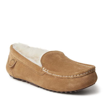 Boys Fleece Moccasin Slipper - Cuddl Duds