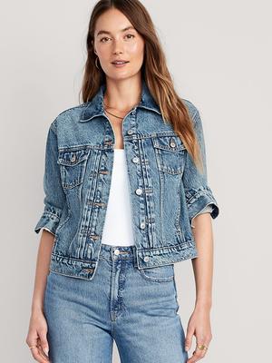 Classic Jean Jacket for Women - Yahoo Shopping