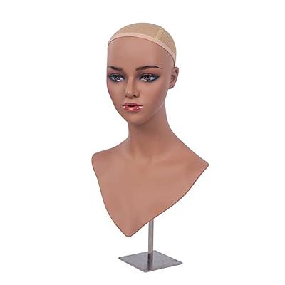 Female Mannequin Head Shoulders Wig