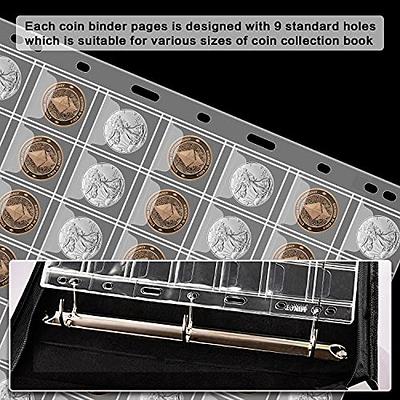 Coin Collection Book Holder for Collectors, 200 Pockets Coins Collecting  Album & 30 Sleeves Paper Money Display Storage Case for Coin Currency Collection  Supplies (42 Pockets) - Yahoo Shopping