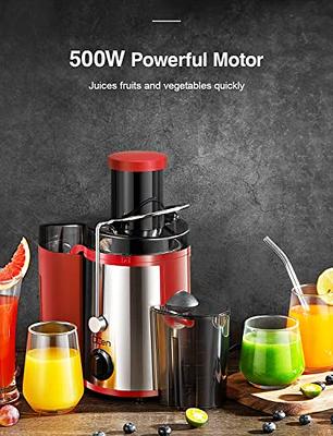 SiFENE 800 Watt 3 Speed Stainless Steel Electric Centrifugal Juicer