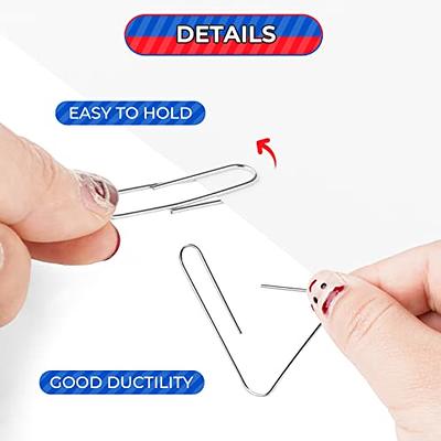 Ciieeo 100Pcs Cute Craft Clips Unique Shaped Paper Clips Novelty File Clips  Small Clips Document Craft Clips Metal Craft Clips Lovely File Clips