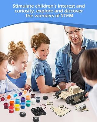 6 in 1 Wood Car Building Kits for Kids Ages 8-12, STEM Kits for Kids Age  8-10-12