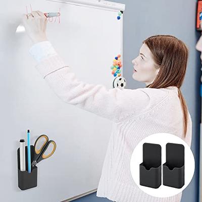 2pcs Magnetic Pen Holders, S Size Pencil Holder Portable Magnetic Marker  Holder Pen Holder Organizer Home School Office Supplies for Fridge  Whiteboard Refrigerator Locker (White) - Yahoo Shopping