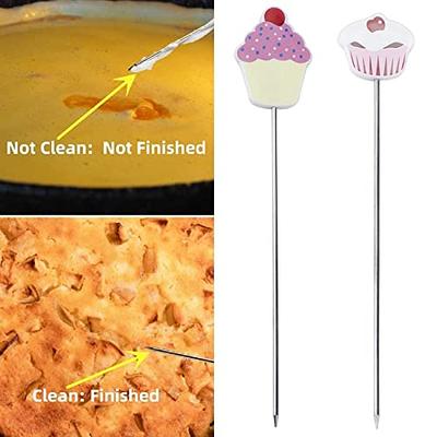 cdar Cake Tester Needle,Stainless Steel Cake Testing Probe,Cake Tester,for  Baking,Home Bakery Muffin Bread Skewer Cake Testing Stick C - Yahoo Shopping