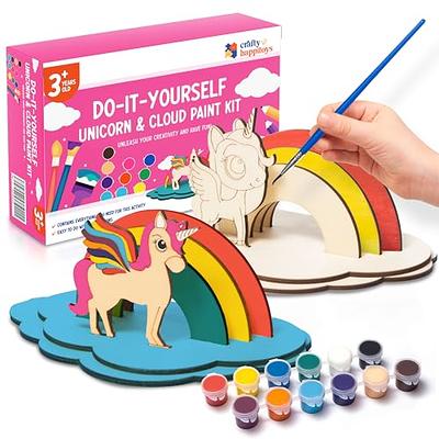 Unicorn Painting Kit for Girls - 4 Unicorn Figurines, Paint Your Own  Unicorn Arts and Crafts Kits for Kids Age 4-8 Unicorn Gift Toys for 4, 5,  6, 7, 8