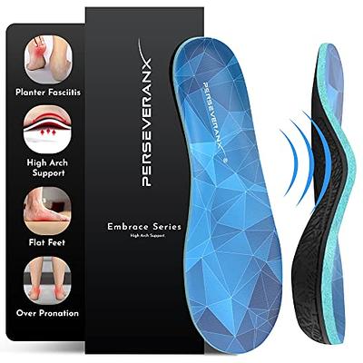  Plantar Fasciitis Arch Support Insoles for Women Men, Pain  Relief Shoe Insole-Shoe Inserts-Orthotic Inserts for High Arch Pronation  Metatarsalgia Work Boot/Standing All Day/(220+lbs)Blue Size S : Health &  Household